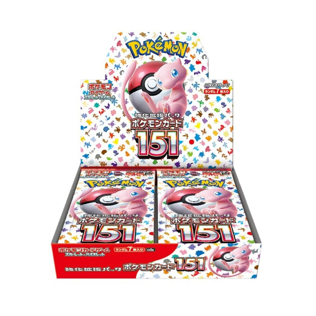 Pokémon Card 151 Booster Box - JP
