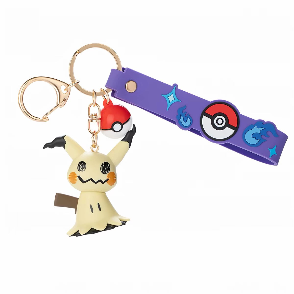 Porta-Chaves Pokémon com Figura 3D
