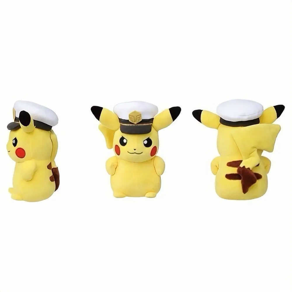 Peluche Captain Pikachu