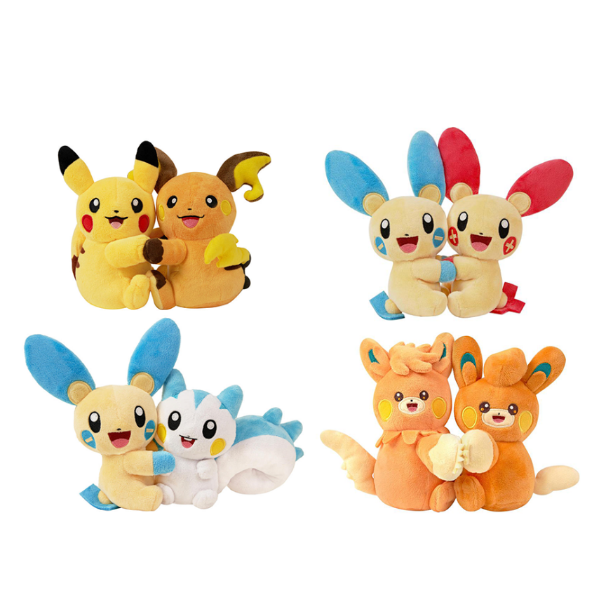 Pokemon Caixa Surpresa "Nuzzle Cheeks" (Peluche + Cartas)