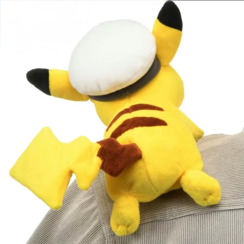 Peluche Captain Pikachu Shoulder Riding