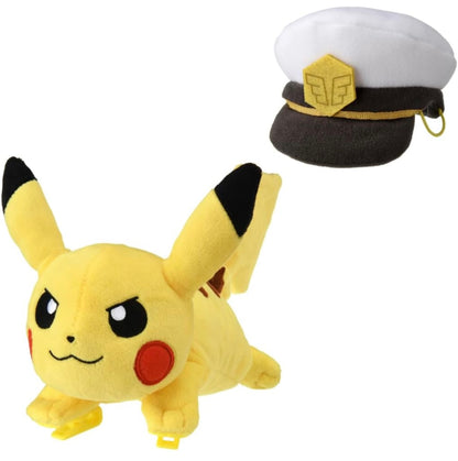 Peluche Captain Pikachu Shoulder Riding