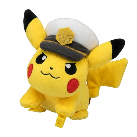 Peluche Captain Pikachu Shoulder Riding