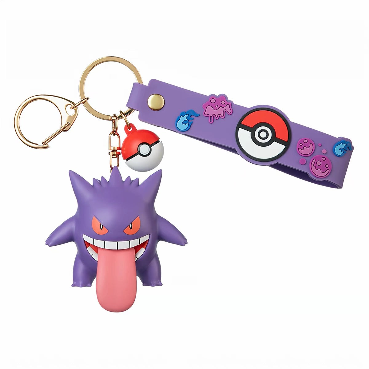 Porta-Chaves Pokémon com Figura 3D