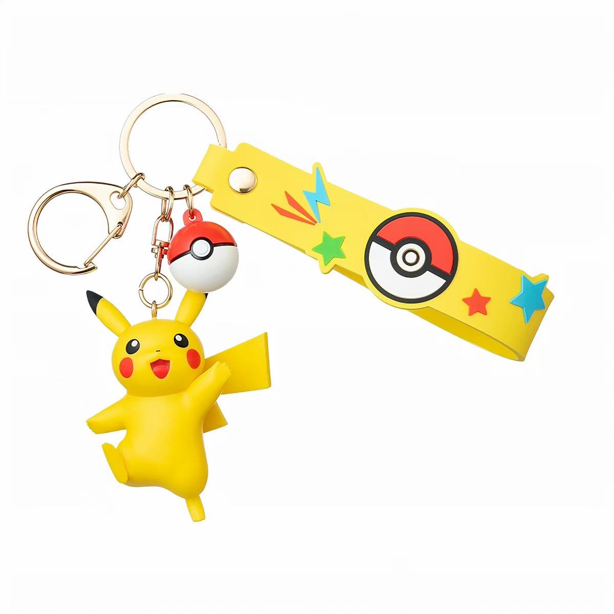 Porta-Chaves Pokémon com Figura 3D
