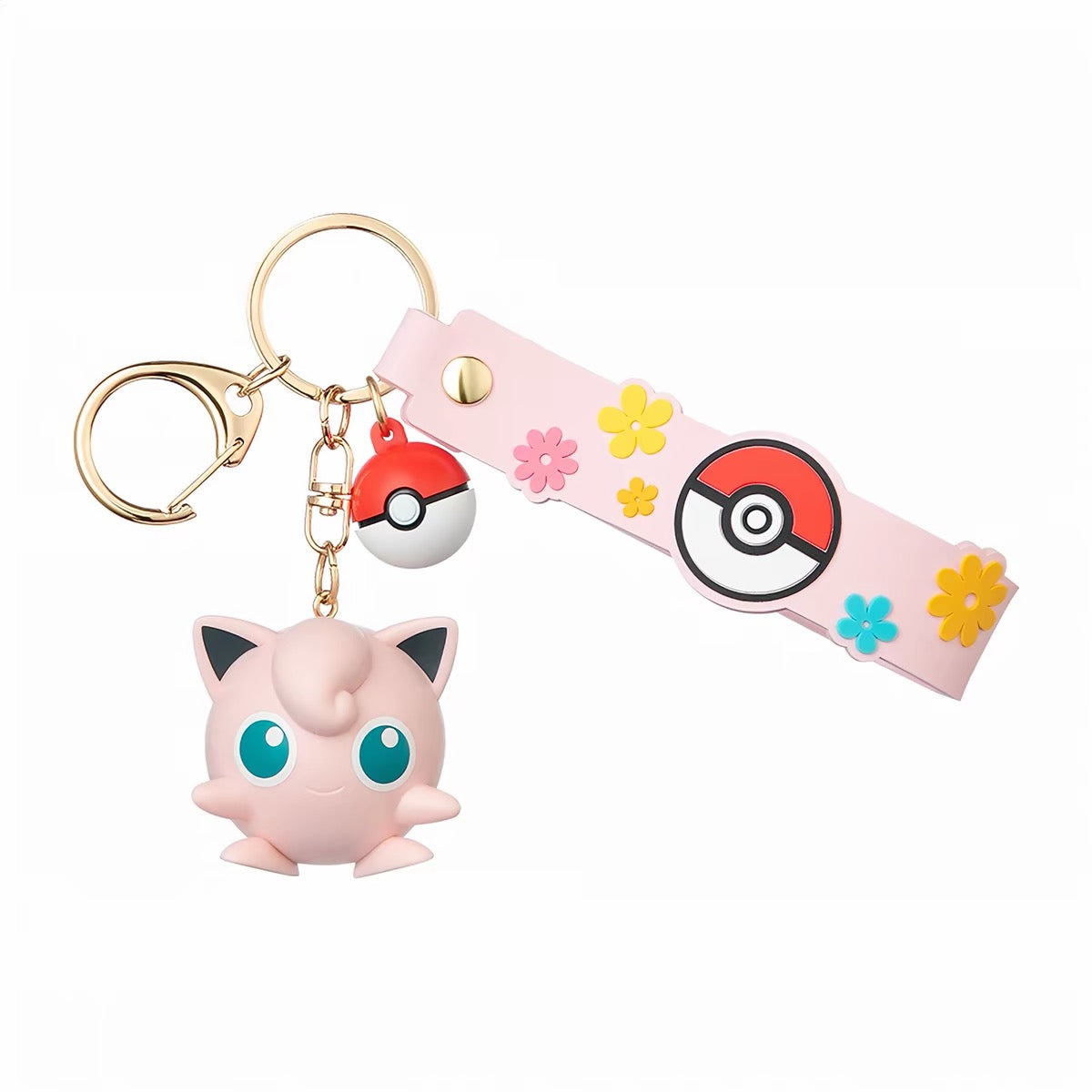 Porta-Chaves Pokémon com Figura 3D