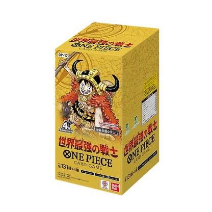 One Piece Card Game OP-17 The Strongest Fighters Booster Box – Japonês